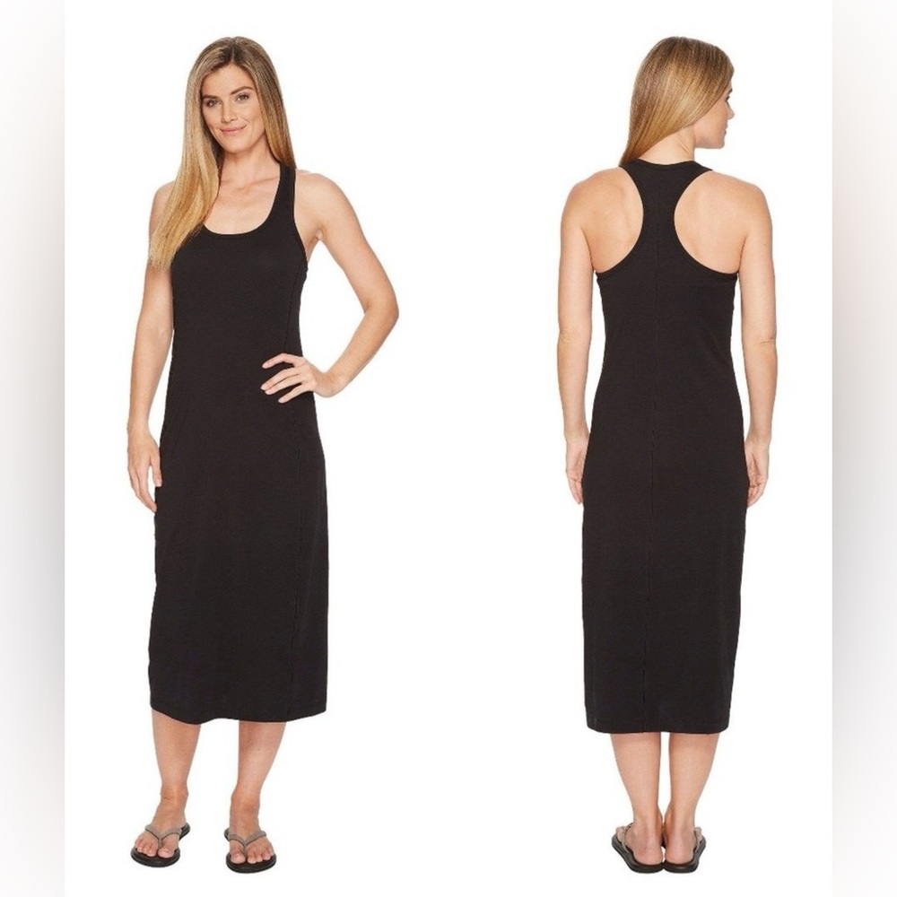 Arc'teryx Savona Dress black racerback midi maxi tank size xsmall